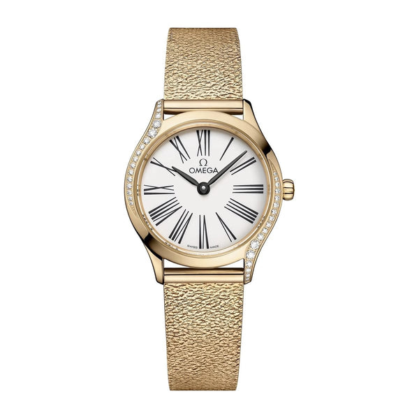 Omega De Ville 428.55.26.60.04.001 Yellow Gold 26mm White Dial Special Edition