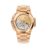 Patek Philippe Nautilus 5990/1R-001 Rose Gold Sunburst Blue Dial