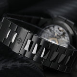 Patek Philippe Nautilus 5990/1A-001 Grey Dial PVD/DLC Coated Stainless Steel Chronograph Dual Time Watch