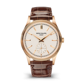 Patek Philippe Calatrava 6119R-001 Rose Gold 39mm Silvery Grained Dial