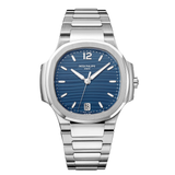 Patek Philippe Nautilus 7118/1A-001 35.2mm Stainless Steel Blue Opaline Dial