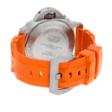 Panerai Luminor Submersible PAM00389 47mm Titanium Black Dial Orange Rubber Strap