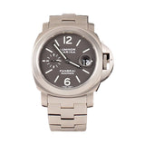 Panerai Luminor Marina PAM00296 44mm Brushed Titanium Automatic Tobacco Brown Dial