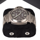 Panerai Luminor Marina PAM00296 44mm Brushed Titanium Automatic Tobacco Brown Dial