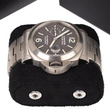 Panerai Luminor Marina PAM00296 44mm Brushed Titanium Automatic Tobacco Brown Dial