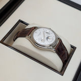 Patek Philippe 3940G Perpetual Calendar 36mm White Gold Silver Dial