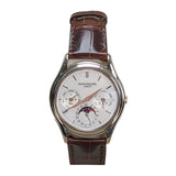 Patek Philippe 3940G Perpetual Calendar 36mm White Gold Silver Dial