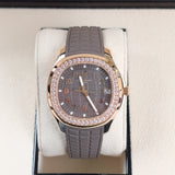 Patek Philippe Aquanaut 5268/200R-010 18k Rose Gold Diamond Bezel 38.8mm