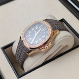 Patek Philippe Aquanaut 5268/200R-010 18k Rose Gold Diamond Bezel 38.8mm