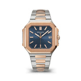 Patek Philippe Cubitus 5821-1AR-001 45mm Rose Gold and Steel Blue Dial Watch