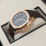 Patek Philippe Aquanaut 5968R-001 Rose Gold Flyback Chronograph 42.2mm