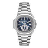 Patek Philippe Nautilus 5980/1A-001 Blue Chronograph 40.5mm Stainless Steel