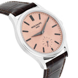 Patek Philippe Calatrava 6196P-001 Platinum 38mm Rose-Gilt Opaline Dial