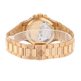Patek Philippe Nautilus 7118/1200R-010 35.2mm Rose Gold Diamond Bezel Golden Brown Opaline Dial
