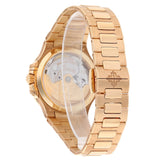 Patek Philippe Nautilus 7118/1200R-010 35.2mm Rose Gold Diamond Bezel Golden Brown Opaline Dial