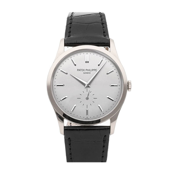 Patek Philippe Calatrava 5196G-001 18k White Gold Gray Dial 37mm Manual-Wind Watch