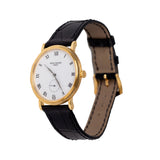Patek Philippe Calatrava 3919J-001 33mm 18k Yellow Gold White Dial Manual-Wind Watch