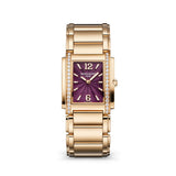 Patek Philippe Twenty~4 4910-1201R-010 Purple Lacquered Dial Rose Gold