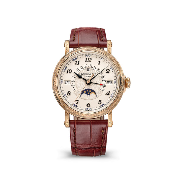 Patek Philippe 5160-500R-001 Grand Complications 38mm Rose Gold Silvery Opaline Dial