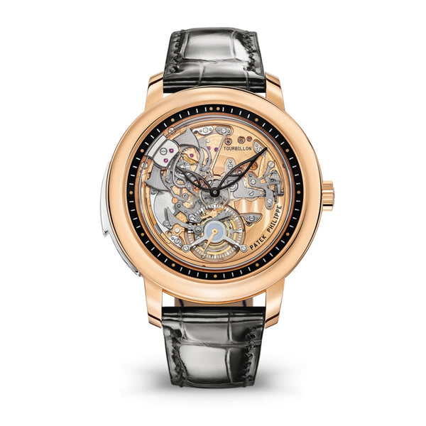 Patek Philippe 5303R-001 Grand Complications 42mm Rose Gold Skeleton Dial Tourbillon Minute Repeater