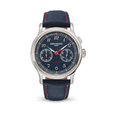 Patek Philippe 5470P-001 Grand Complications 41mm Platinum Blue Dial Navy Blue Calfskin Strap