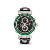 Patek Philippe 6300-403G-001 Grandmaster Chime Grand Complications 49.4 mm White Gold Black Dial Alligator Strap