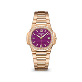 Patek Philippe Nautilus 7010-1R-013 Rose Gold Purple Dial 32mm