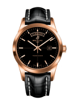 Breitling Transocean Day & Date R45310121B1P1 43mm 18k Red Gold Black Dial