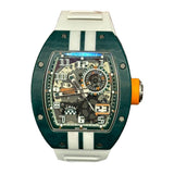 Richard Mille RM 029 Automatic Le Mans Classic — Carbon Case, Skeletonized Green Dial