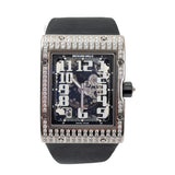 Richard Mille RM 016 Ultra Flat 50mm 18K White Gold Full Diamond Case Skeletonized