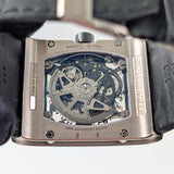 Richard Mille RM 016 Ultra Flat 50mm 18K White Gold Full Diamond Case Skeletonized