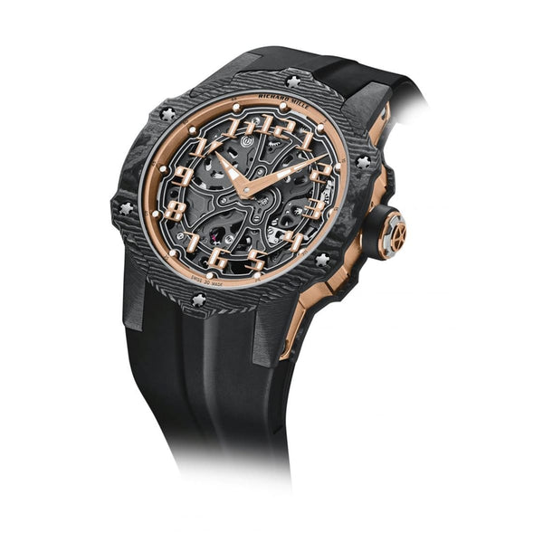 Richard Mille RM 33-02 Automatique Skeleton Dial Carbon and Rose Gold Watch