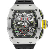 Richard Mille RM 11-03 Titanium Flyback Chronograph 50mm Skeleton Dial Rubber Strap