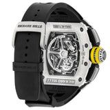Richard Mille RM 11-03 Titanium Flyback Chronograph 50mm Skeleton Dial Rubber Strap