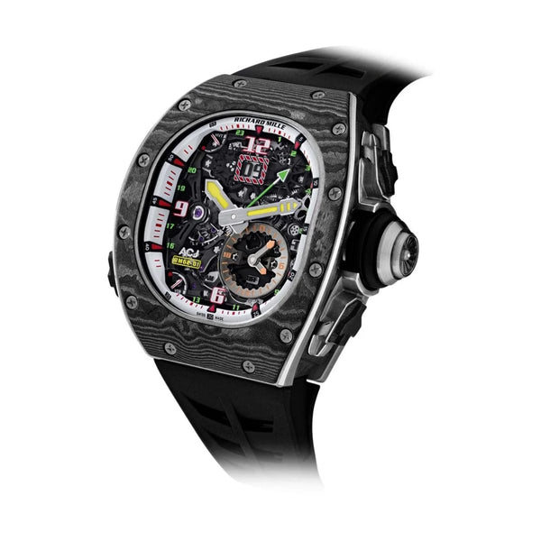 Richard Mille RM 62-01 Tourbillon Vibrating Alarm ACJ Watch 49.94 x 43 mm Titanium and Carbon