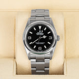 Rolex Explorer 114270-0001 36mm Oystersteel Black Dial