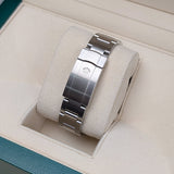Rolex Oyster Perpetual 36mm Reference 116000 Domino's Edition Silver Dial