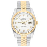 Rolex Datejust 36 Ref. 116233 Ivory Arabic Dial Two-Tone Jubilee Bracelet