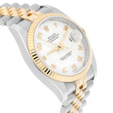 Rolex Datejust 36 Ref. 116233 Ivory Arabic Dial Two-Tone Jubilee Bracelet