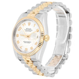 Rolex Datejust 36 Ref. 116233 Ivory Arabic Dial Two-Tone Jubilee Bracelet