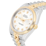 Rolex Datejust 36 Ref. 116233 Ivory Arabic Dial Two-Tone Jubilee Bracelet