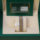 Rolex Datejust 116233 Steel and Yellow Gold Champagne Diamond Dial 36mm Jubilee Bracelet