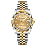 Rolex Datejust 36 Reference 116233 Champagne Dial Steel and 18k Yellow Gold Jubilee Bracelet