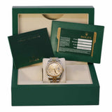 Rolex Datejust 116233 Steel and Yellow Gold Champagne Diamond Dial 36mm Jubilee Bracelet