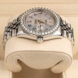 Rolex Datejust 36mm Ref. 116234 Aftermarket Diamond Dial and Diamond Bezel with Jubilee Bracelet