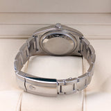 Rolex Datejust 116234 Steel and 18K White Gold 36mm Black Roman Dial Oyster Watch