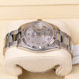Rolex Datejust 116234 Steel and 18k White Gold 36mm Silver Roman Dial