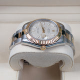 Rolex Datejust II 116333 41mm Two-Tone Steel and 18k Yellow Gold White Dial