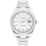 Rolex Datejust 41 Ref. 116334 Silver Index Dial Stainless Steel Oyster Bracelet