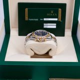 Rolex Daytona 116523 Black Dial Aftermarket Iced Out Bracelet and Lugs 40mm